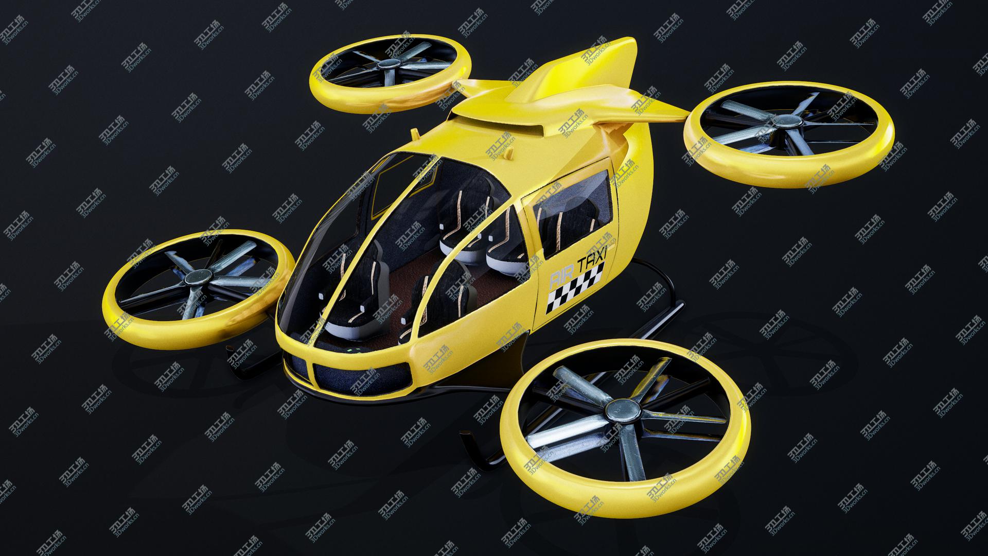 images/goods_img/2021040163/Flying Taxi Concept Air-Taxi Yellow model/3.jpg